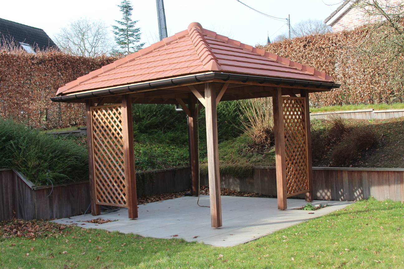 Houten pergola op maat